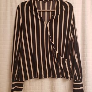 Striped Power Top
